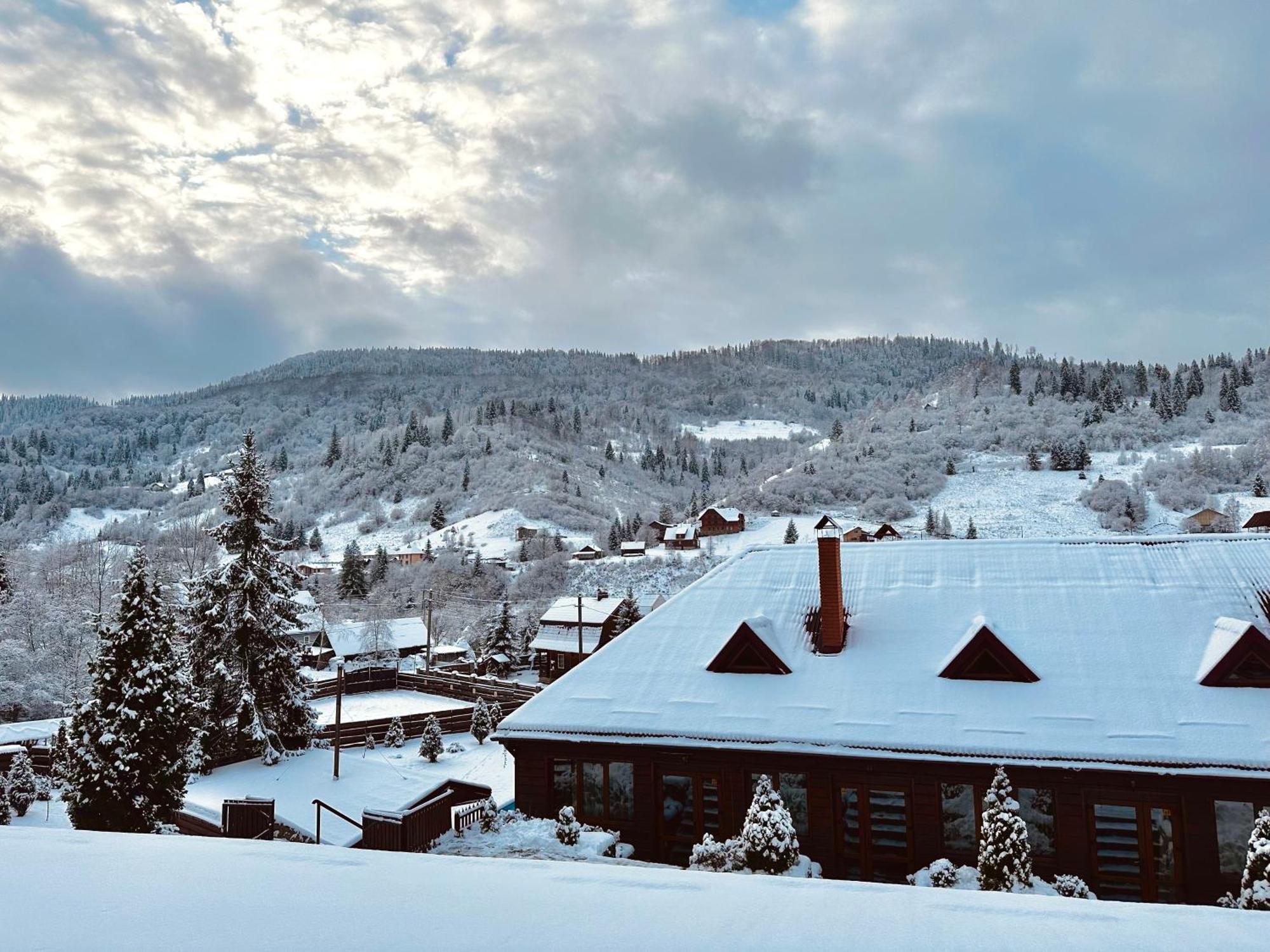 Chalet Filvarok Slavske Buitenkant foto