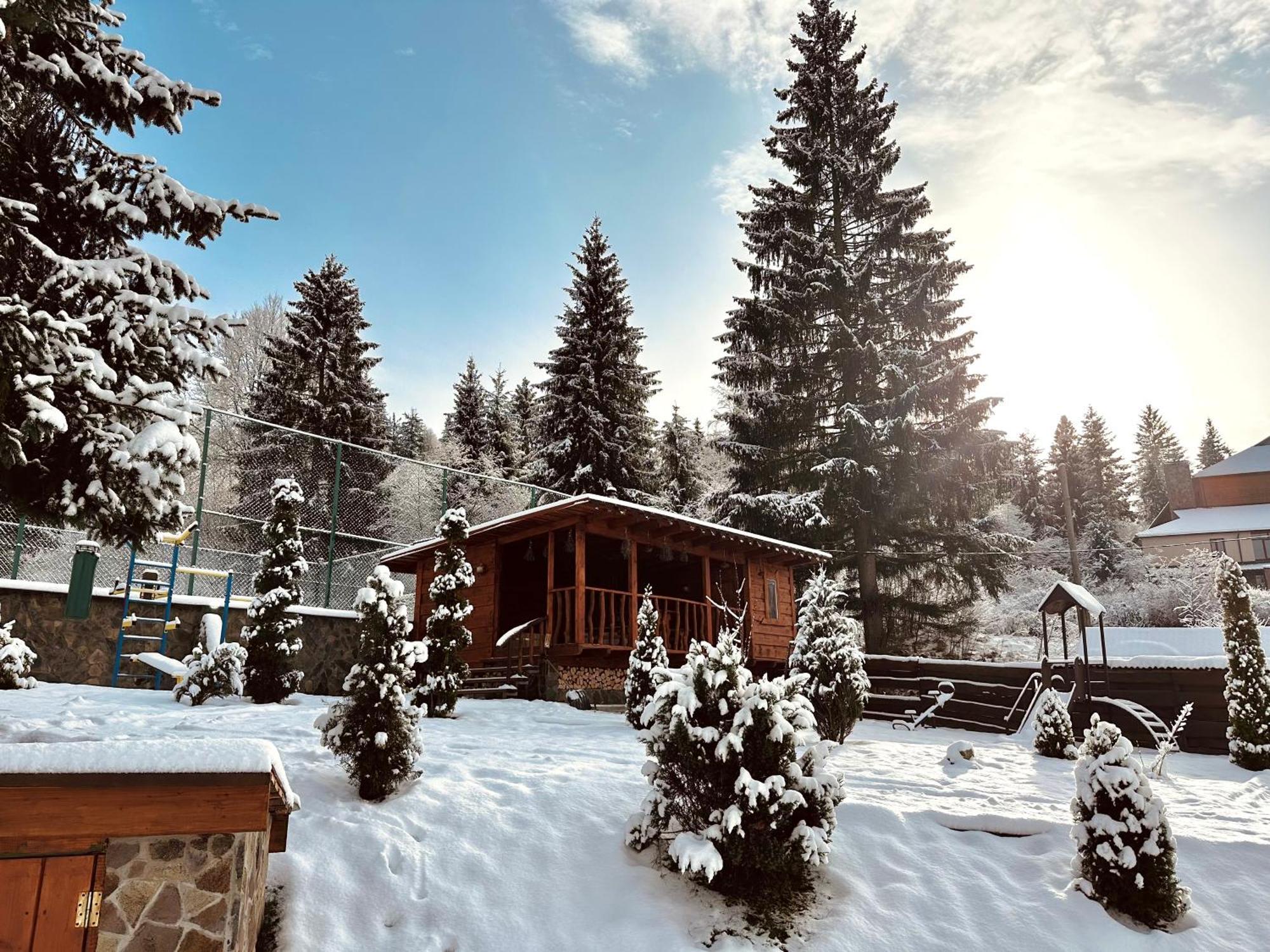 Chalet Filvarok Slavske Buitenkant foto