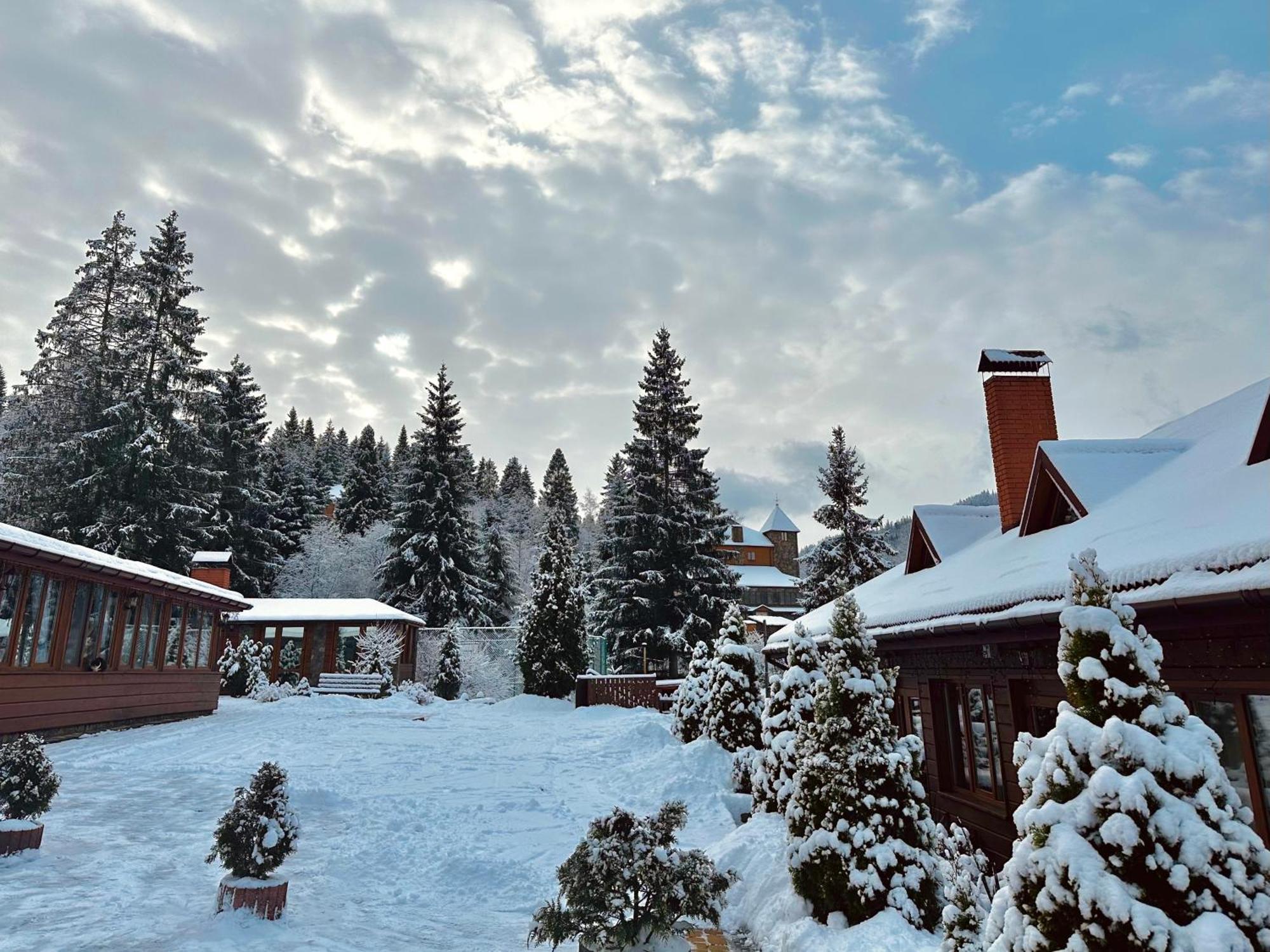 Chalet Filvarok Slavske Buitenkant foto