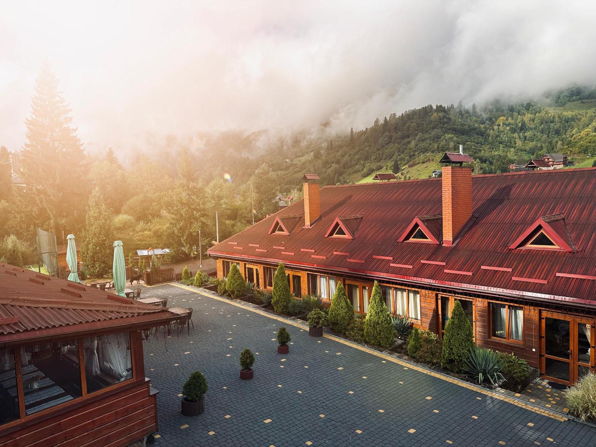 Chalet Filvarok Slavske Buitenkant foto